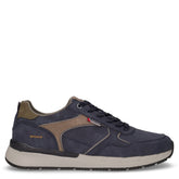 Sneaker in ecopelle navy - Sneakers Uomo | Boscaini Scarpe