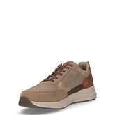 Sneaker in ecopelle taupe | Boscaini Scarpe