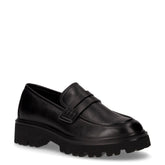 Mocassino chunky in ecopelle nero | Boscaini Scarpe
