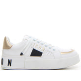 Sneaker bianco gold - Sneakers Donna | Boscaini Scarpe