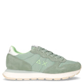 Ally Solid sneaker in pelle e tessuto verde - SUN68 | Boscaini Scarpe
