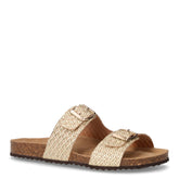 Brionia ciabatta in pelle intrecciata oro chiaro - Summer Days Donna | Boscaini Scarpe