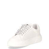 Sneaker in pelle ed ecopelle bianco | Boscaini Scarpe
