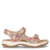 Sandalo sportivo in pelle e tessuto multicolor | Boscaini Scarpe