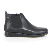 Stivaletto con zip in pelle nero - VALLEVERDE | Boscaini Scarpe