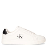 Sneaker bambino in ecopelle bianco nero | Boscaini Scarpe