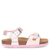 Luce sandalo bambina in ecopelle rosa - GRUNLAND JUNIOR | Boscaini Scarpe