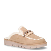 Loxi ciabatta in tessuto con catena beige - GRUNLAND | Boscaini Scarpe