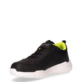 Spacelite AMF VI sneaker bambino in ecopelle e tessuto nero | Boscaini Scarpe