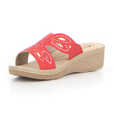 Ciabatte da casa rosso | Boscaini Scarpe