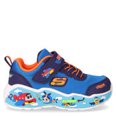 Play Scene sneaker in tessuto ed ecopelle bambino blu navy | Boscaini Scarpe