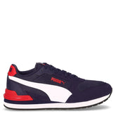 ST Runner v4 sneaker ragazzo in ecopelle navy bianco - Mid Season Sale Sneakers Bambino | Boscaini Scarpe