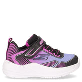 Microspec Advance Oasis Point sneaker in tessuto bambina nero lilla fuxia - Scarpe Bambina | Boscaini Scarpe