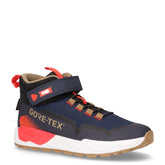 Sneaker in tessuto ed ecopelle bambino navy - Sneakers Bambino | Boscaini Scarpe