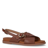 Sandalo in pelle cuoio | Boscaini Scarpe