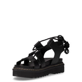 Sandalo con platform nero | Boscaini Scarpe