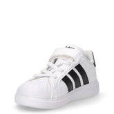 Streettalk sneaker in ecopelle bambino bianco nero | Boscaini Scarpe