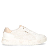 Sneaker in ecopelle e tessuto bianco | Boscaini Scarpe