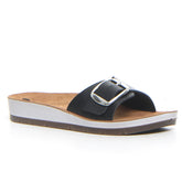 Ciabatta nero - Ciabatte Aperte Donna | Boscaini Scarpe