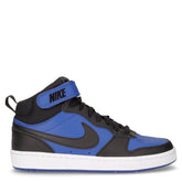 Court Borough Mid 2 sneaker ragazzo in pelle blu nero - Sneakers Bambino | Boscaini Scarpe