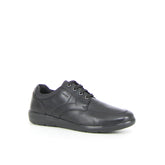 Leitan stringata casual in pelle nero - Stringate Uomo | Boscaini Scarpe