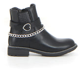 Stivaletto con zip bambina black - Stivaletti Bambina | Boscaini Scarpe