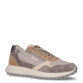 Sneaker in tessuto e pelle grigio scuro - Sneakers Uomo | Boscaini Scarpe
