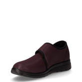 Pantofola in tessuto con strappo barolo | Boscaini Scarpe