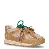 Sneaker in tessuto cammello | Boscaini Scarpe