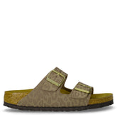 Arizona ciabatta in pelle grigio taupe - BIRKENSTOCK | Boscaini Scarpe
