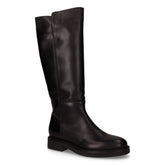 Stivale in pelle con zip nero | Boscaini Scarpe
