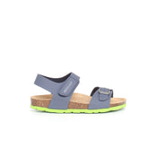 Luce sandalo bambino blu lime - GRUNLAND JUNIOR | Boscaini Scarpe