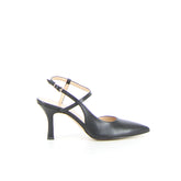 Sandalo a punta con tacco nero - DU SIMON | Boscaini Scarpe