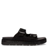 Ciabatta con platform e strass black - Mid Season Ciabatte Donna | Boscaini Scarpe