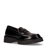 Mocassino chunky nero bordò - DU SIMON | Boscaini Scarpe