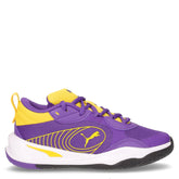 Playmaker Pro PS scarpa da basket bambino in ecopelle e tessuto viola - Scarpe Sportive Bambini | Boscaini Scarpe