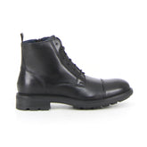 Stivaletto stringato con zip nero - Mid Season Sale Stivaletti Uomo | Boscaini Scarpe