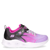 Color beeze sneaker con luci da bambina in tessuto nero rosa - SKECHERS | Boscaini Scarpe