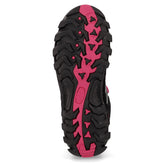 Rigel Low scarpa da trekking in pelle e tessuto grigio fuxia | Boscaini Scarpe