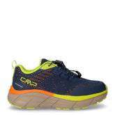 Rahmsy scarpa multifunzione in tessuto bambino blu arancio giallo | Boscaini Scarpe