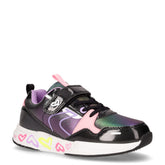 Sneaker da bambina in ecopelle nero - Sneakers Bambina | Boscaini Scarpe