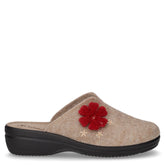 Ciabatta in tessuto sabbia - Ciabatte Donna | Boscaini Scarpe