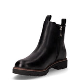 Stivaletto in ecopelle con zip nero | Boscaini Scarpe