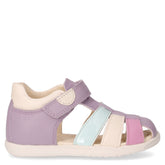 Macchia sandalo in pelle bambina lilla acqua - Scarpe Bambina | Boscaini Scarpe