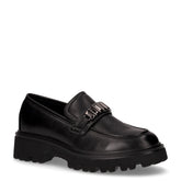 Mocassino chunky in ecopelle nero | Boscaini Scarpe