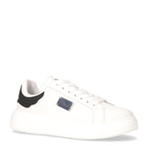 Sneaker in pelle ed ecopelle bianco nero - RICHMOND | Boscaini Scarpe