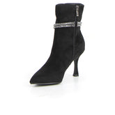 Tronchetto con zip black | Boscaini Scarpe