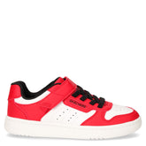 Quick Street sneaker bambino in ecopelle rosso bianco - SKECHERS | Boscaini Scarpe