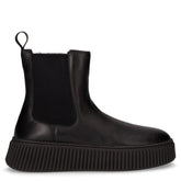 Stivaletto beatles in pelle nero - FRAU | Boscaini Scarpe