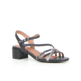 Sandalo con tacco black - Sandali Donna | Boscaini Scarpe